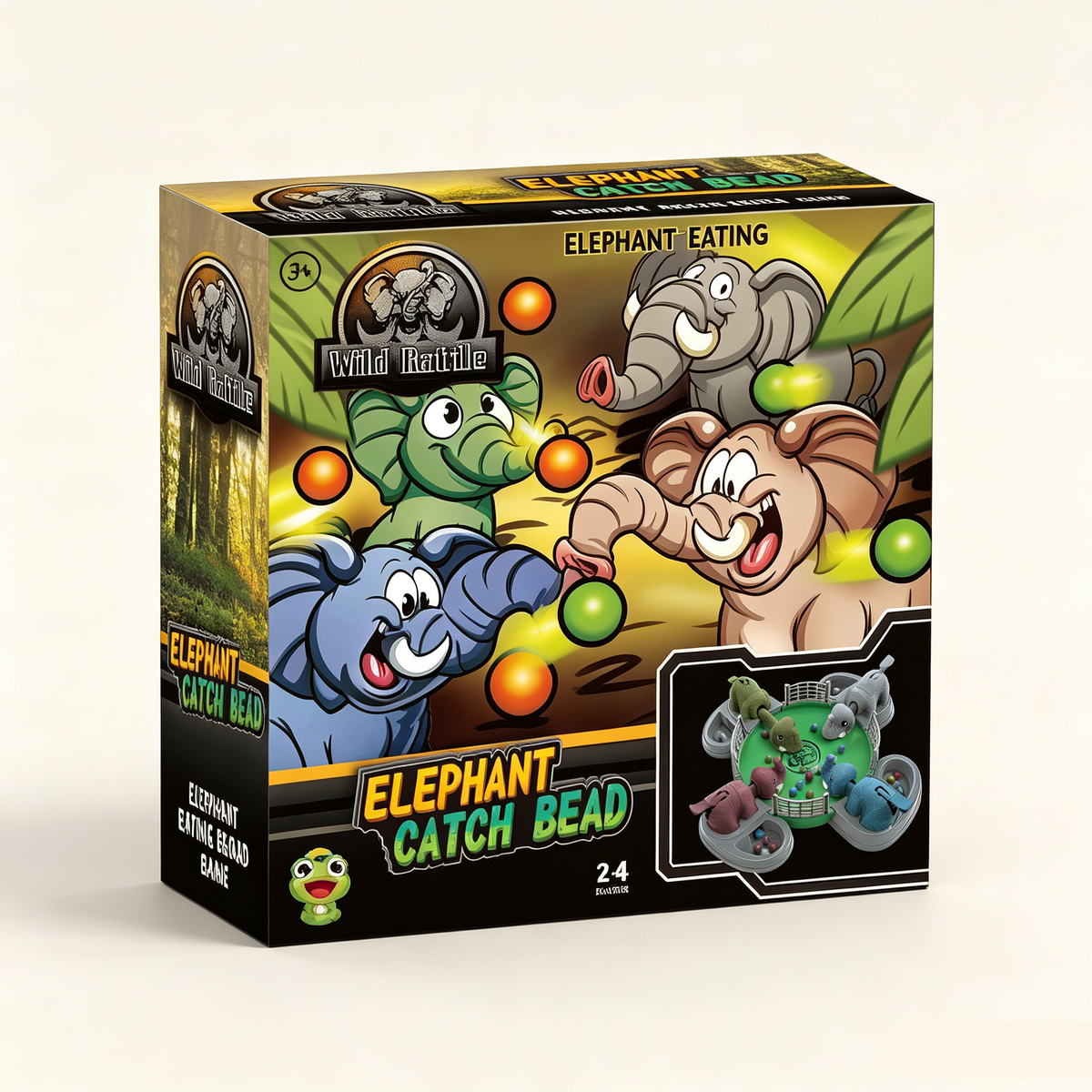 Elephant Feeding Challenge Game – Interactive Family Party Game for Kids