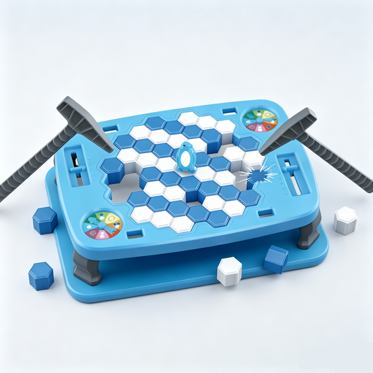 Penguin Ice Breaker Game for Kids – Save the Penguin Hammer Challenge Family Board Game