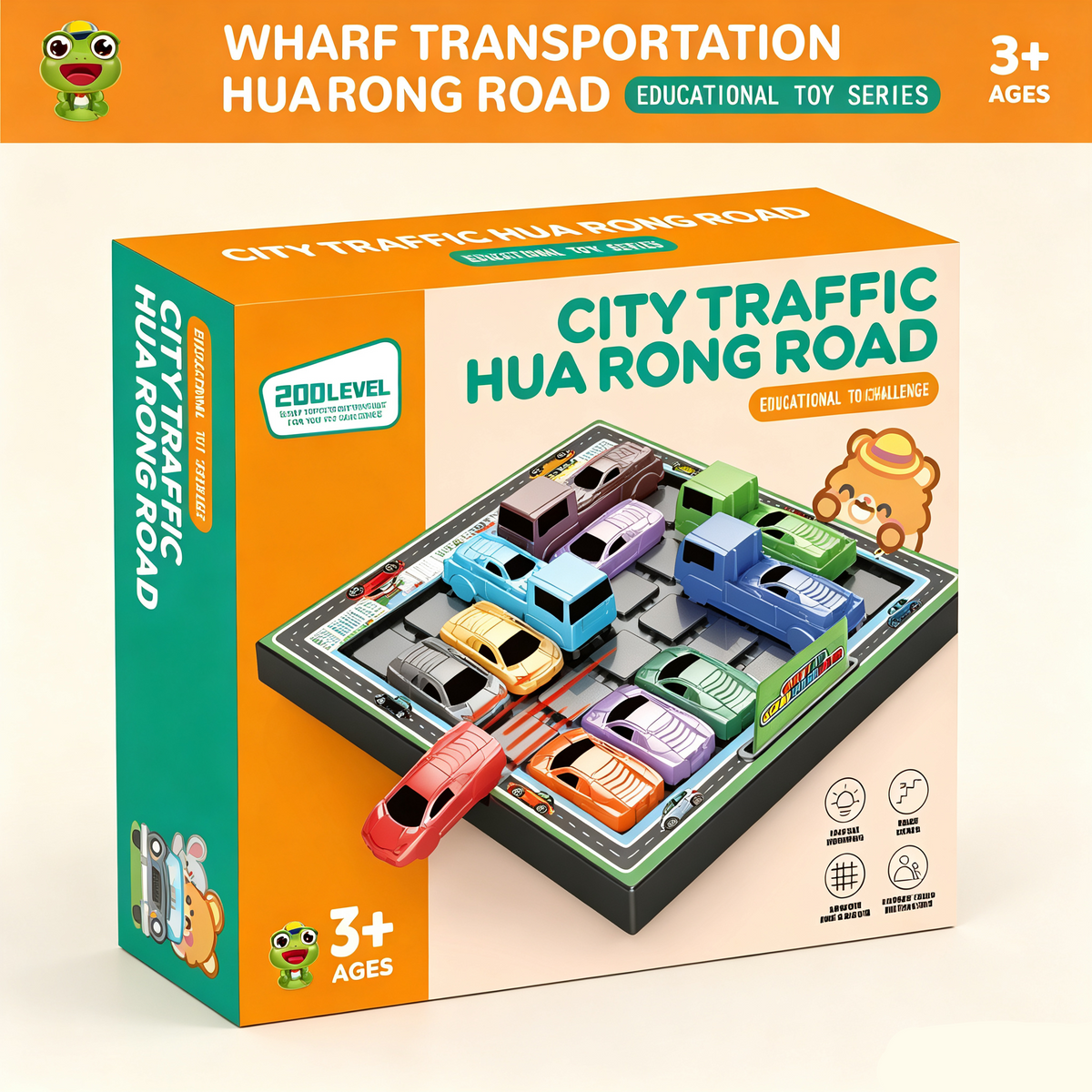 Traffic Jam Parking Puzzle Game for Kids – 200-Level Sliding Vehicle Logic Challenge