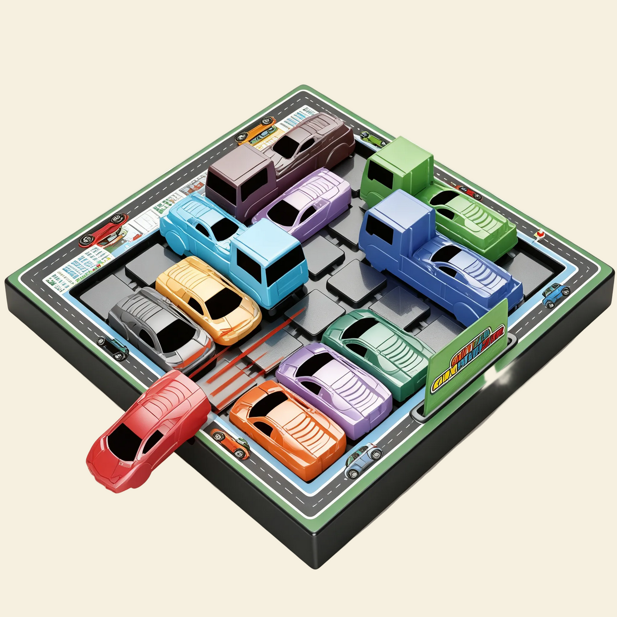 Traffic Jam Parking Puzzle Game for Kids – 200-Level Sliding Vehicle Logic Challenge