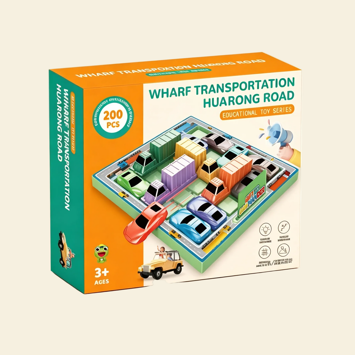 Traffic Jam Parking Puzzle Game for Kids – 200-Level Sliding Vehicle Logic Challenge
