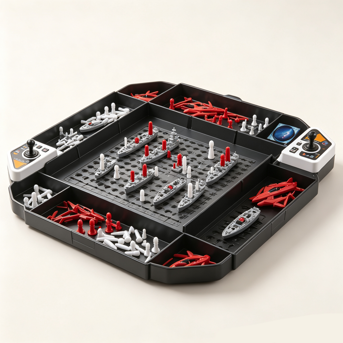 Battleship Strategy Board Game for Kids – 2 Player Naval Battle Logic & Family Game