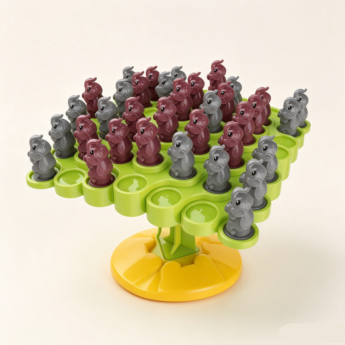 Elephant Balance Tree Game for Kids – Fine Motor & Logic Tabletop Challenge Toy