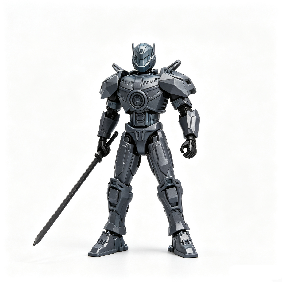 Swift Ranger Multi-Joint Movable Assembly Mecha Figure, DIY Puzzle Model Kit, Posable Deformable Robot Action Figure, Collectible Toy Gift for Boys