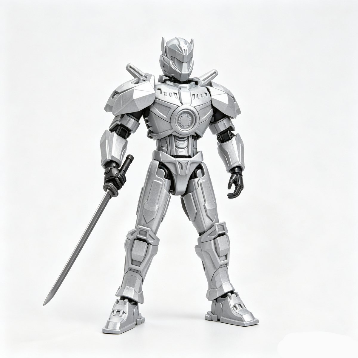Swift Ranger Multi-Joint Movable Assembly Mecha Figure, DIY Puzzle Model Kit, Posable Deformable Robot Action Figure, Collectible Toy Gift for Boys