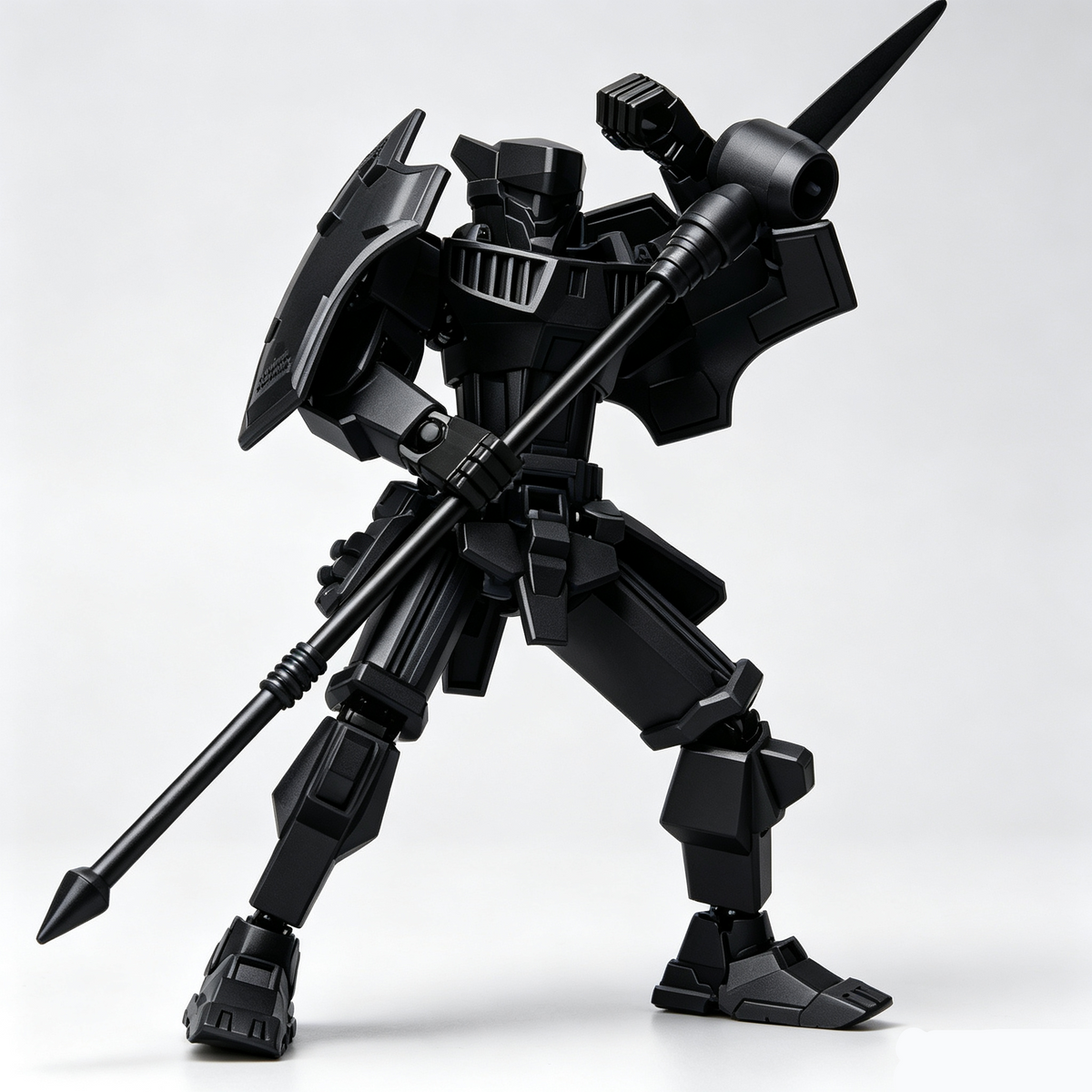 Justice Shield, Blade Guardian, Scythe Messenger, Doom Pioneer | Multi-Joint Posable Assembly Mecha Figure, DIY Puzzle Action Model, Collectible Toy Gift for Kids