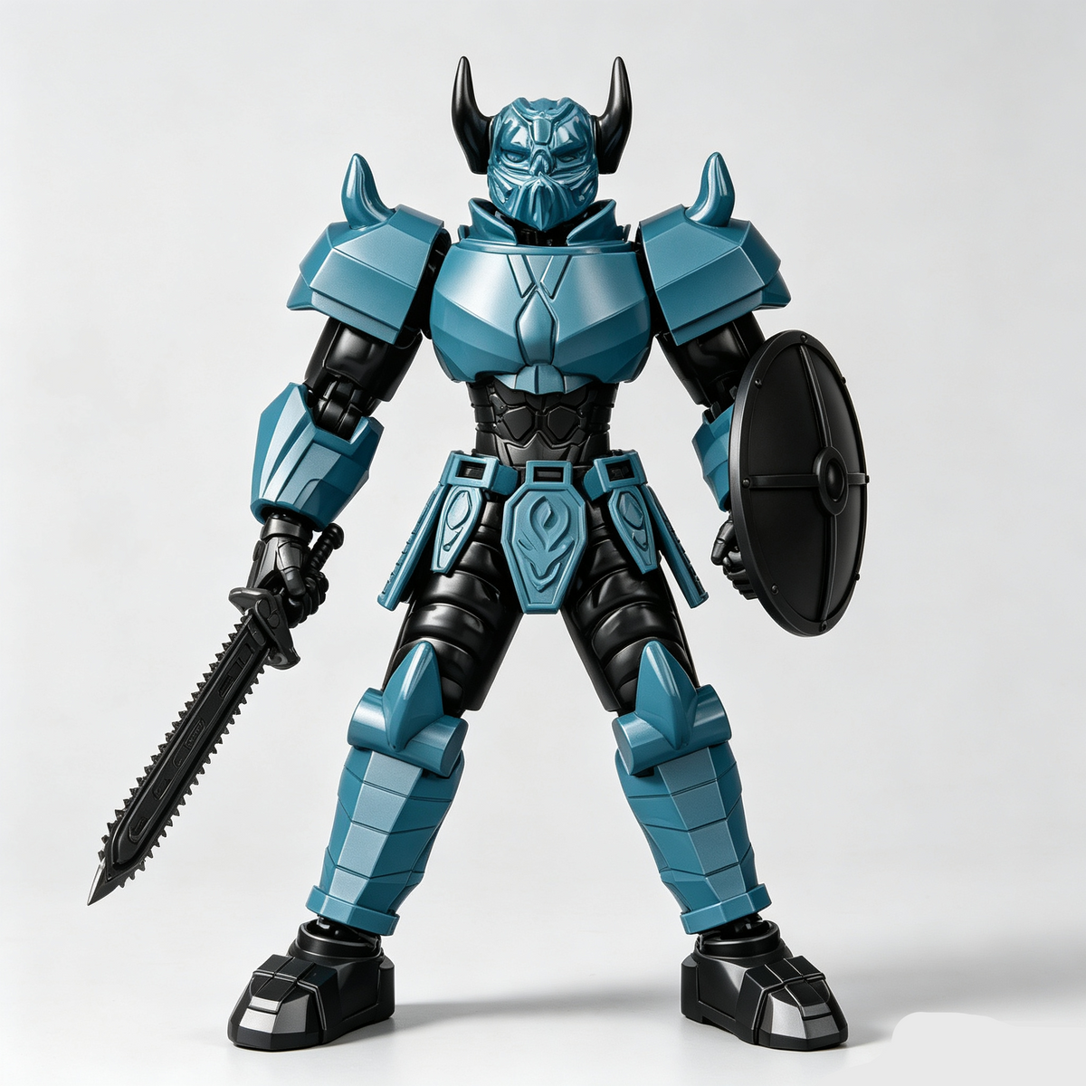 Justice Shield, Blade Guardian, Scythe Messenger, Doom Pioneer | Multi-Joint Posable Assembly Mecha Figure, DIY Puzzle Action Model, Collectible Toy Gift for Kids