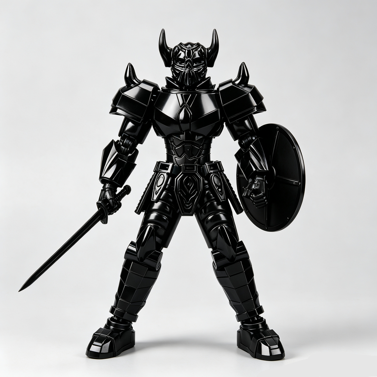 Justice Shield, Blade Guardian, Scythe Messenger, Doom Pioneer | Multi-Joint Posable Assembly Mecha Figure, DIY Puzzle Action Model, Collectible Toy Gift for Kids