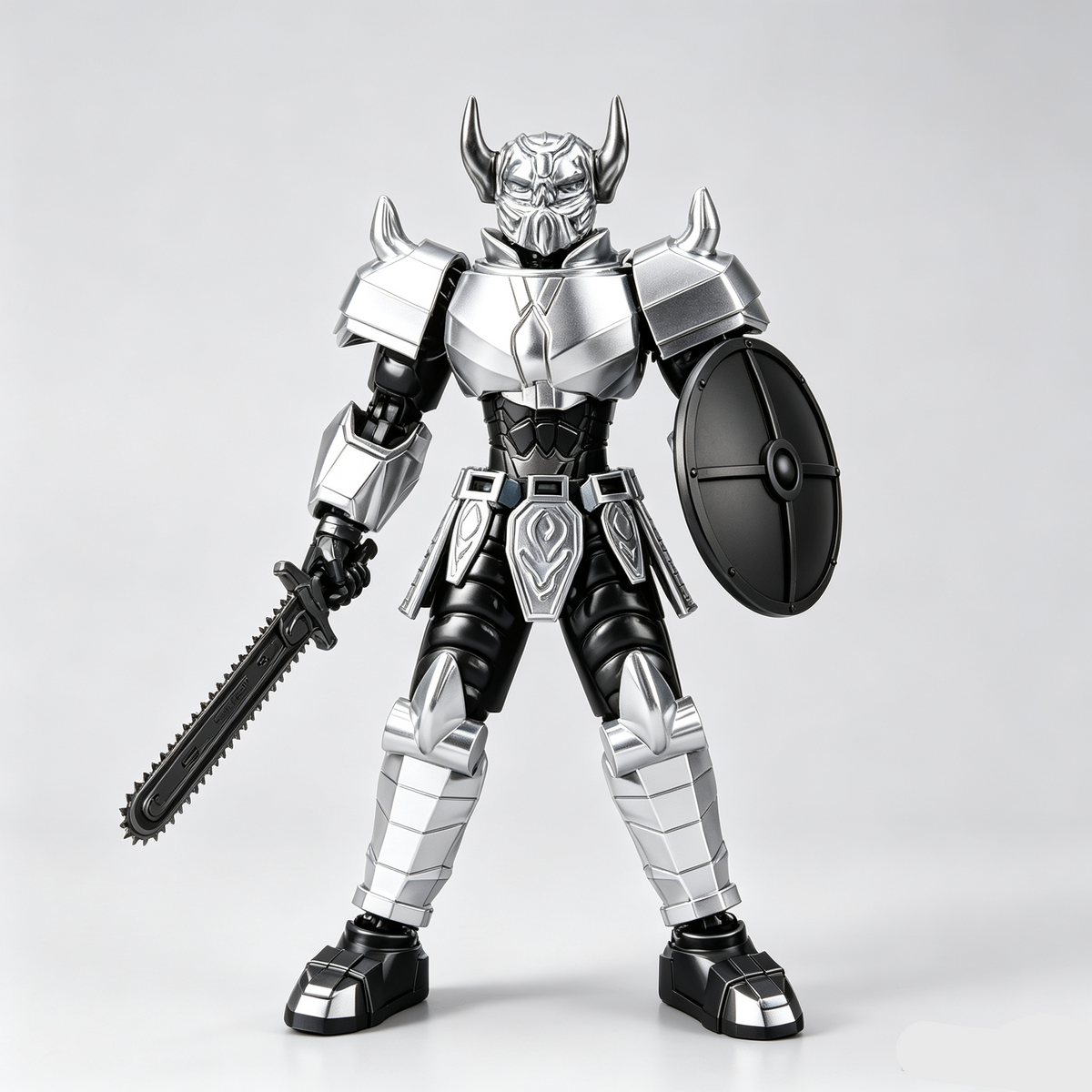 Justice Shield, Blade Guardian, Scythe Messenger, Doom Pioneer | Multi-Joint Posable Assembly Mecha Figure, DIY Puzzle Action Model, Collectible Toy Gift for Kids