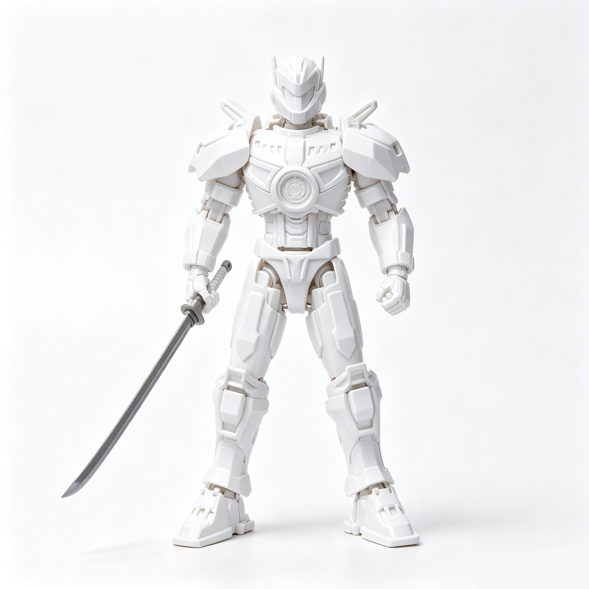 Swift Ranger Multi-Joint Movable Assembly Mecha Figure, DIY Puzzle Model Kit, Posable Deformable Robot Action Figure, Collectible Toy Gift for Boys